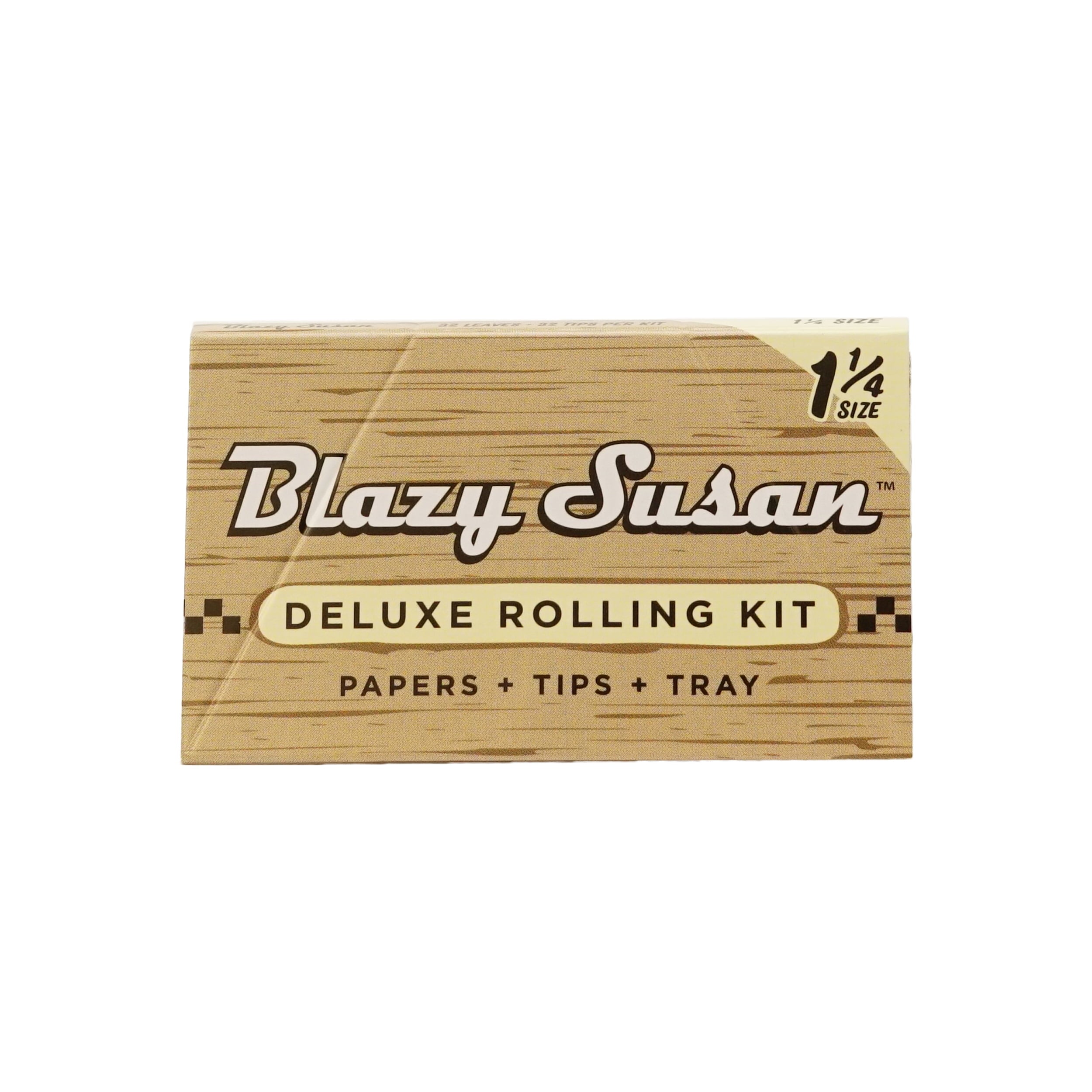 Paquete de Papel Sin Blanquear 1-1/4 con filtro Blazy Susan